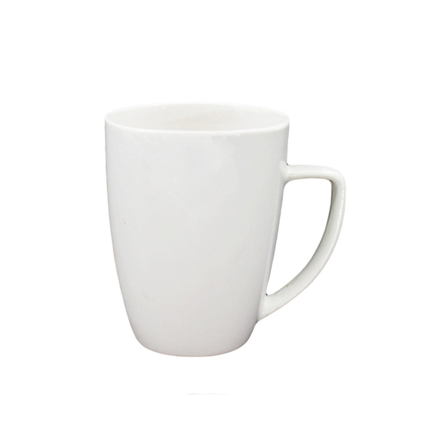 GM12C 12 Piece 12oz Porcelain Coffee Mug, 12 Count, Cream