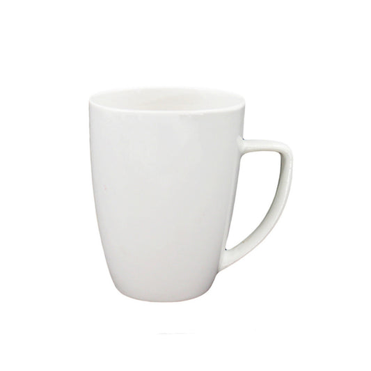 GM12C 12 Piece 12oz Porcelain Coffee Mug, 12 Count, Cream