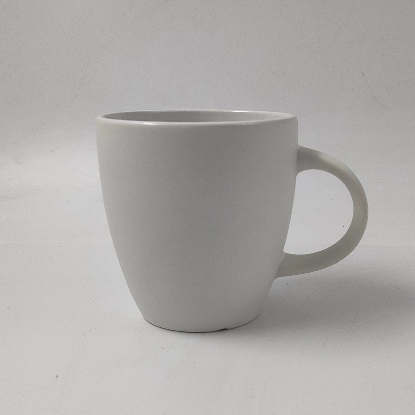 GM12W 12 Piece 12oz Stoneware Coffee Mug, White
