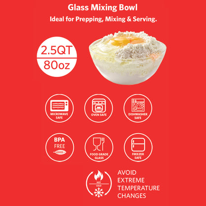 GMB25Q 2.5 Quart Mixing Bowl
