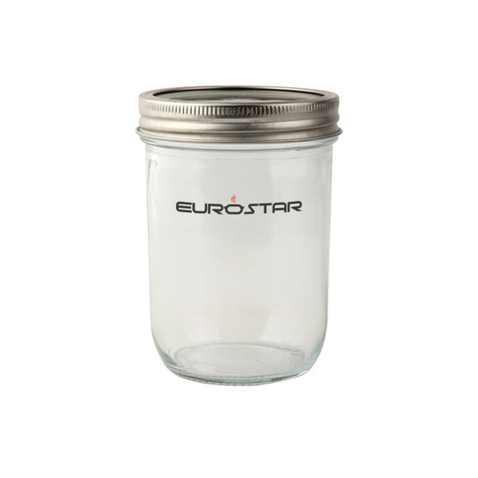 GMJ1612WM 16oz Wide Mouth Mason Jars, 12-Pack