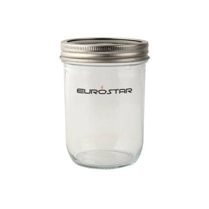 GMJ166WM 16oz Wide Mouth Mason Jar, 6-Pack