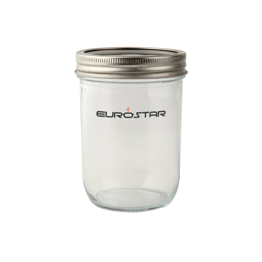 GMJ166WM 16oz Wide Mouth Mason Jar, 6-Pack