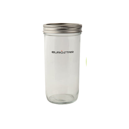 GMJ242WM 24oz Wide Mouth Mason Jars, 2-Pack