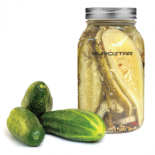 GMJ32RM 32oz Mason Jar, 2-Pack