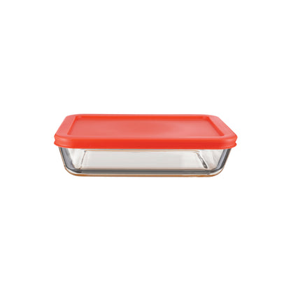 GS6RCTR Glass Food Storage Container with Lids