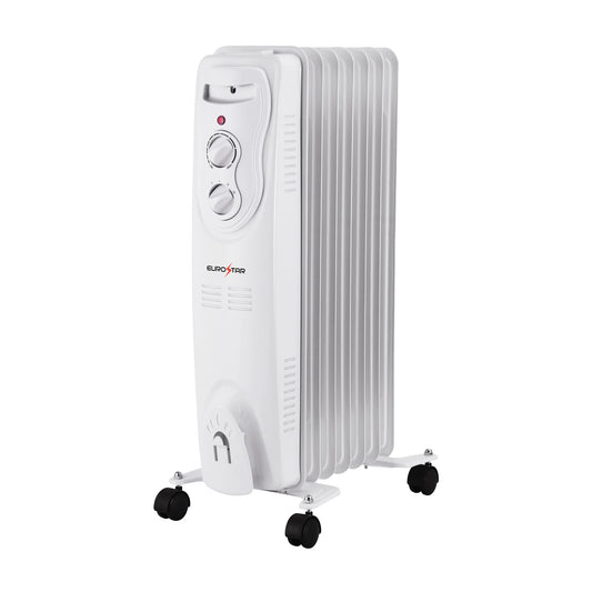 HRH789W Oil-Filled Radiant Heater, White