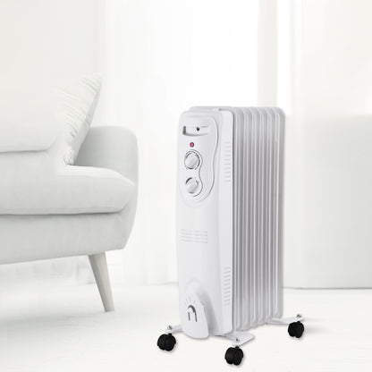 HRH789W Oil-Filled Radiant Heater, White
