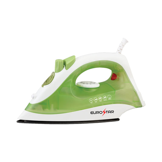 IR227G Spray, Steam and Dry Compact Iron, Green