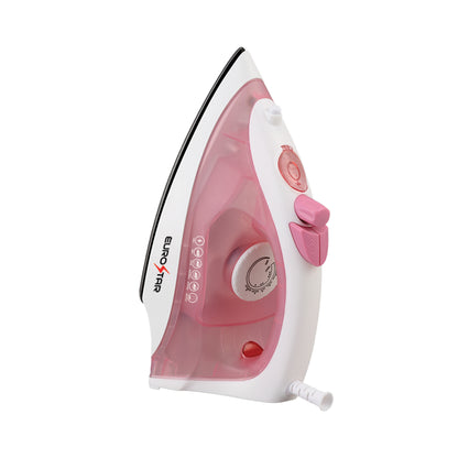 IR334XP Compact Steam Iron w/Steam Burst & Auto-Shut-Off, Pink