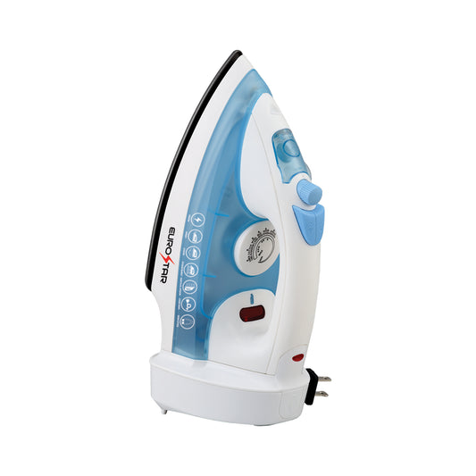 IRC555XBL Spray, Steam Iron with Cord Reel With Auto Shut-Off, White