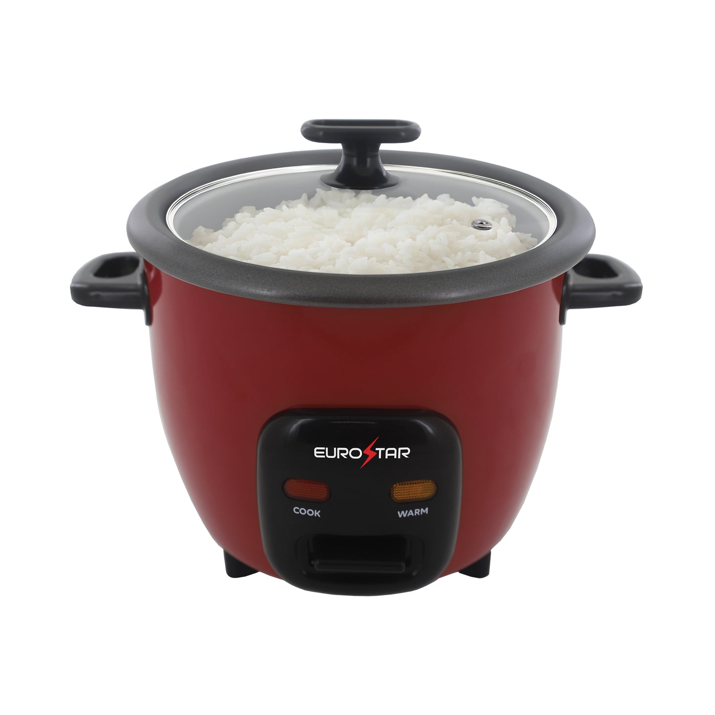RC606R 6-Cup Rice Cooker, Red