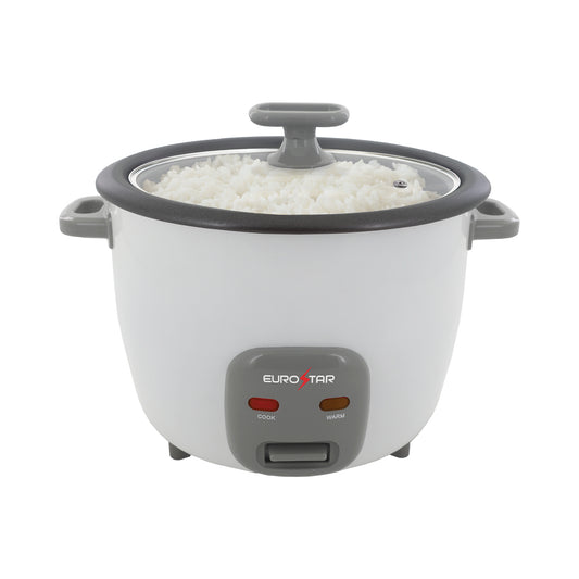 RC610W 10-Cup Rice Cooker, White