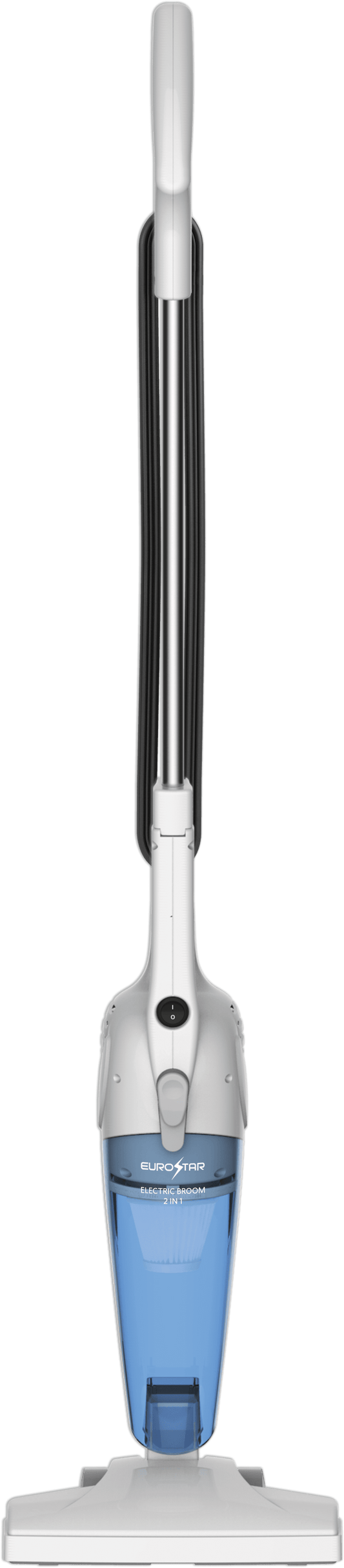 EV2033 2-in-1 Lightweight Bagless Vacuum & Electric Broom, Blue