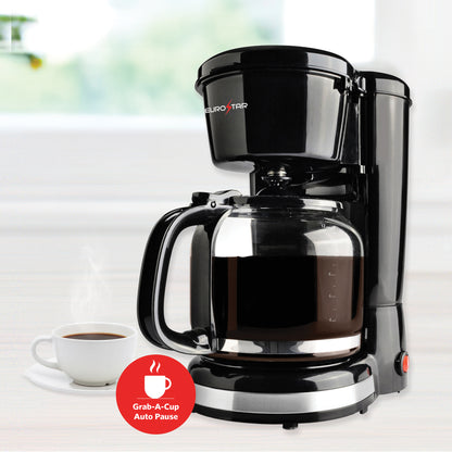ECM650B 12-Cup Coffee Maker, Black