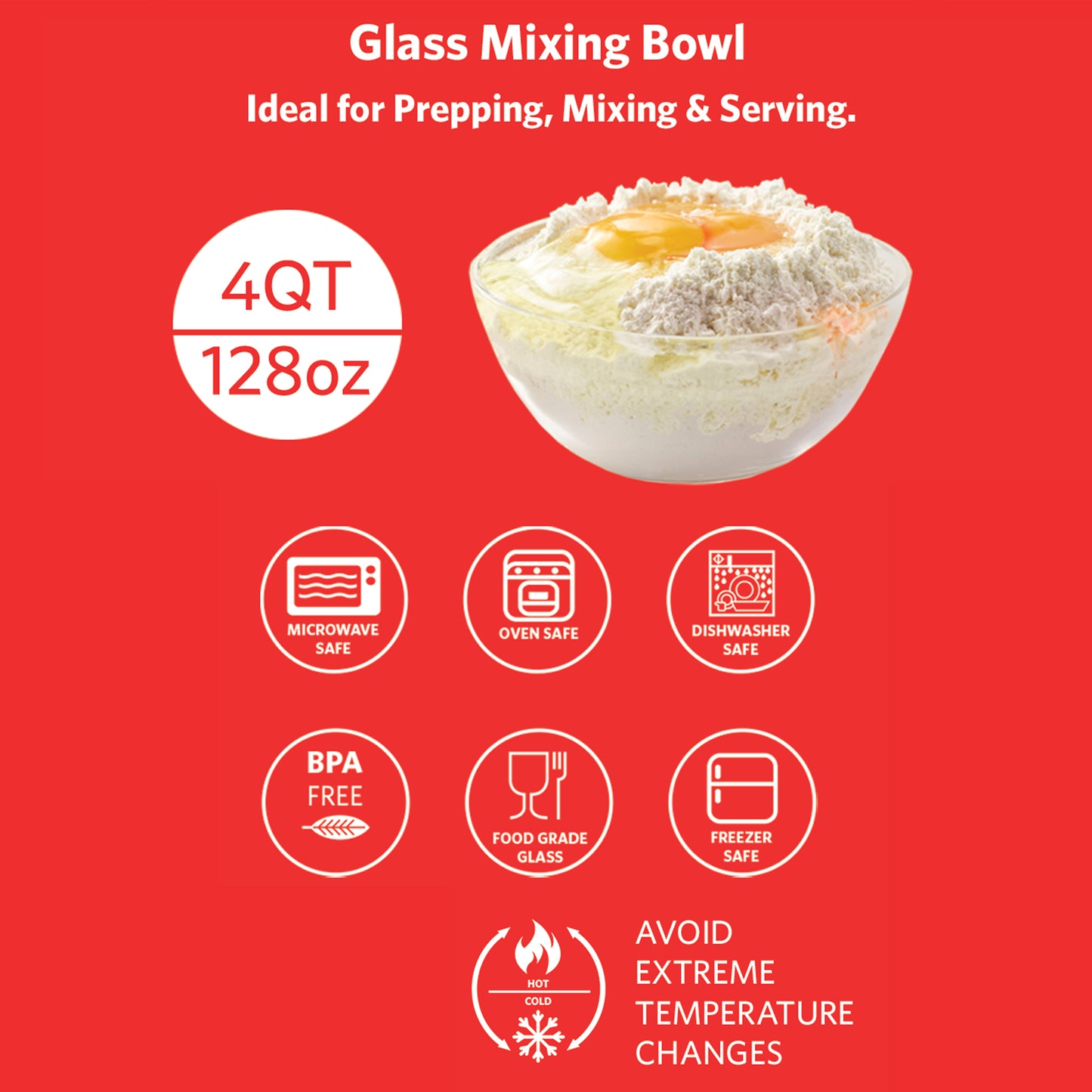 GMB4Q 4 Quart Mixing Bowl
