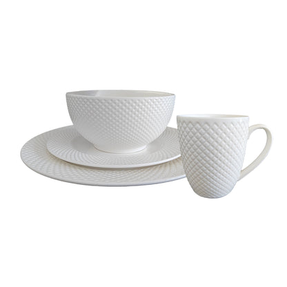 GDSMARB162 Marbella 16 Piece Dinnerware Set, Service for 4